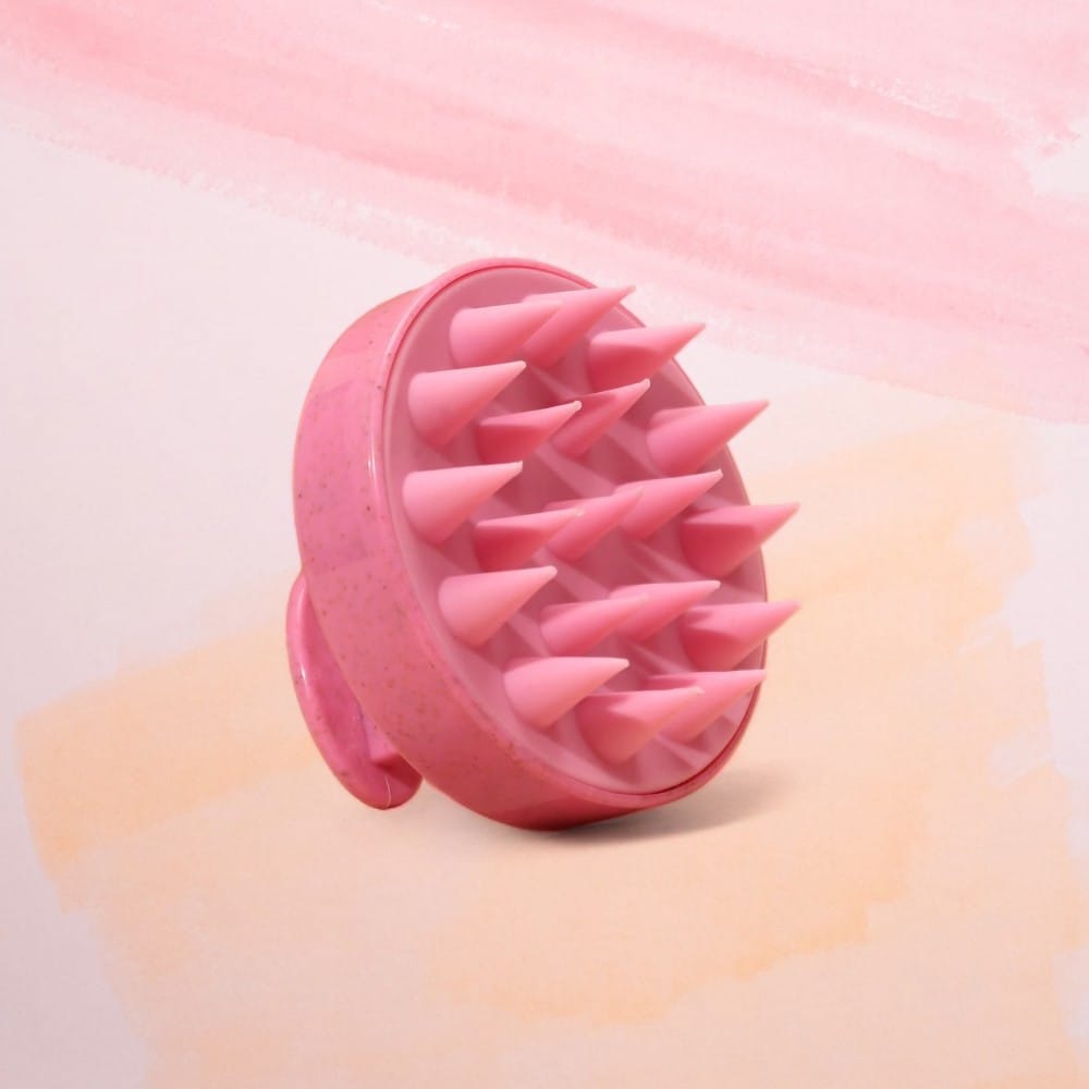 Розова масажна четка 2