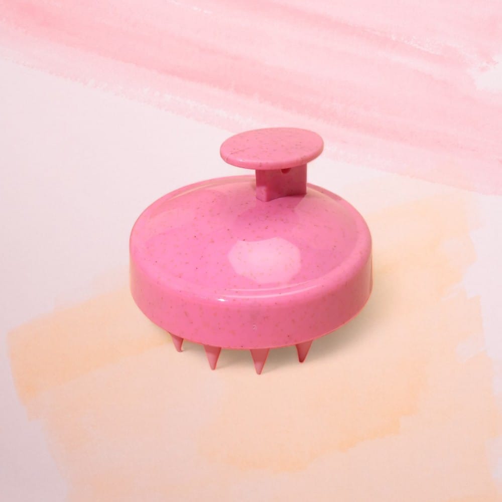 Розова масажна четка 3