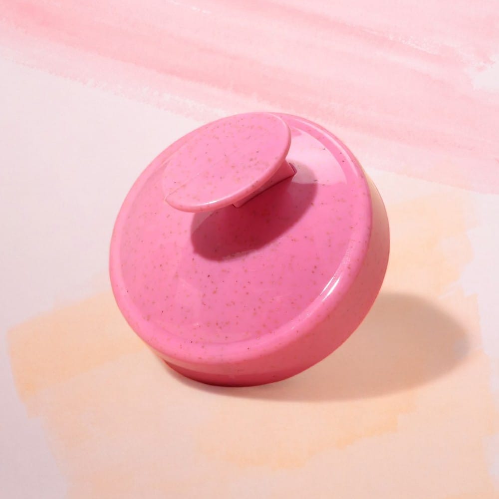 Розова масажна четка 4