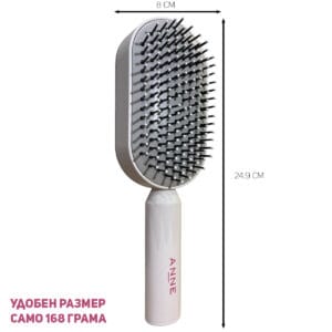 Размери на четка за коса ANNE