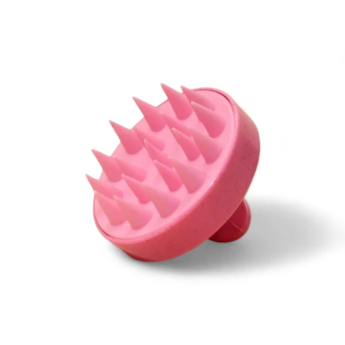 Масажна четка за скалп – цвят Розово