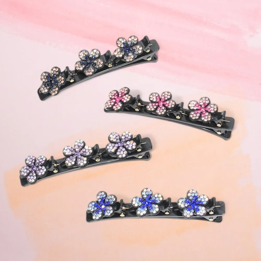 Искрящи щипки с цветя 3