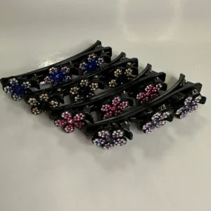 Искрящи щипки с цветя 2