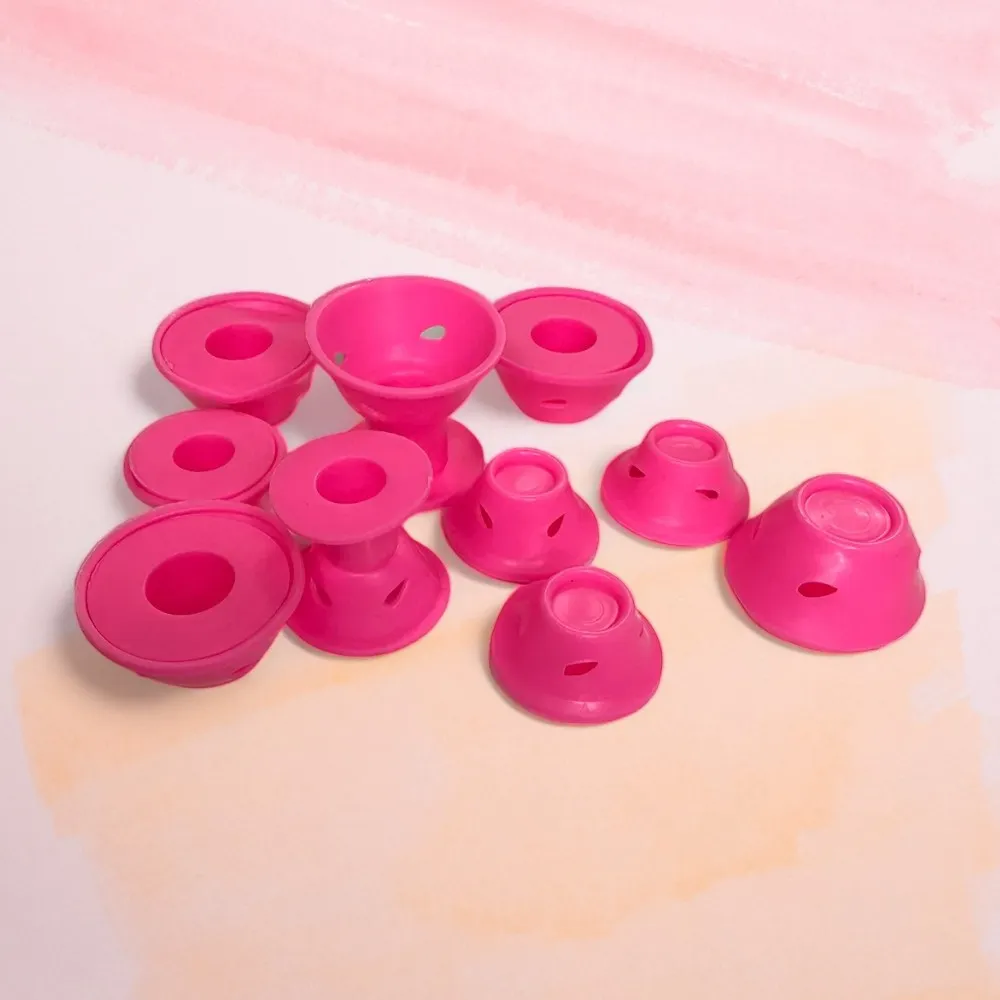 Силиконови ролки за глава 6