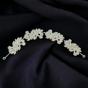 Сребърна украса за глава