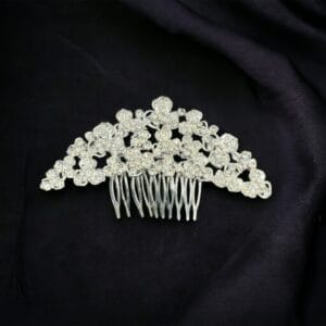 Сребрист гребен за коса