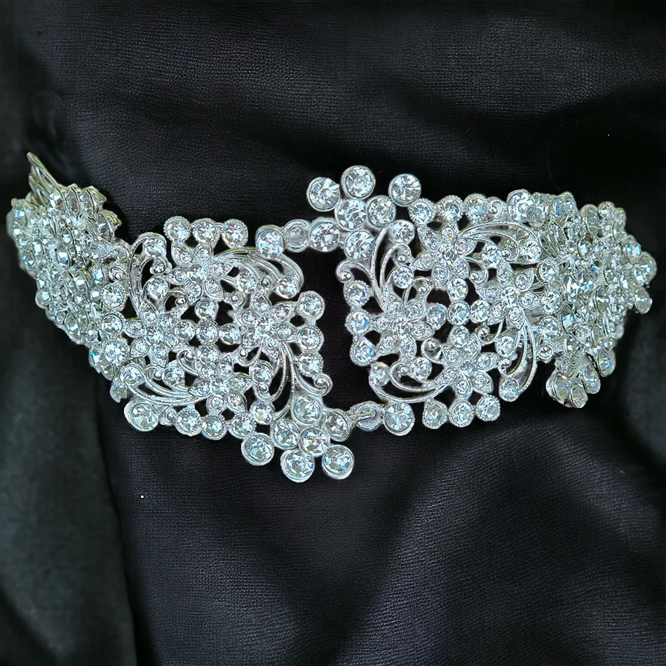 Сребърно украшение с цветни мотиви 2