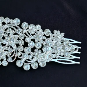 Сребърно украшение с цветни мотиви 3