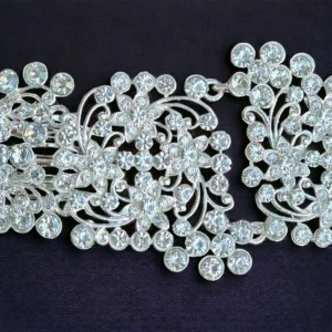 Сребърно украшение с цветни мотиви 4