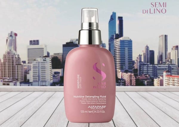 Флуид детайлинг semi di lino alfaparf подхранваща розова серия