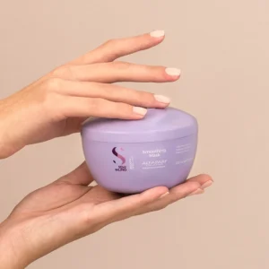 Изглаждаща маска за непокорна коса SEMI DI LINO SMOOTH Smoothing Mask 200мл. - 1