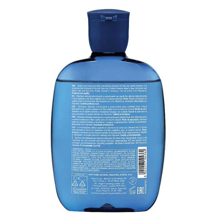 Шампоан за обем и плътност SEMI DI LINO Volume Volumizing Low Shampoo