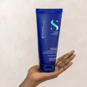 Тониращ балсам за кестенява коса против оранжеви оттенъци - Semi Di Lino Anti-Orange Conditioner 200 Alfaparf