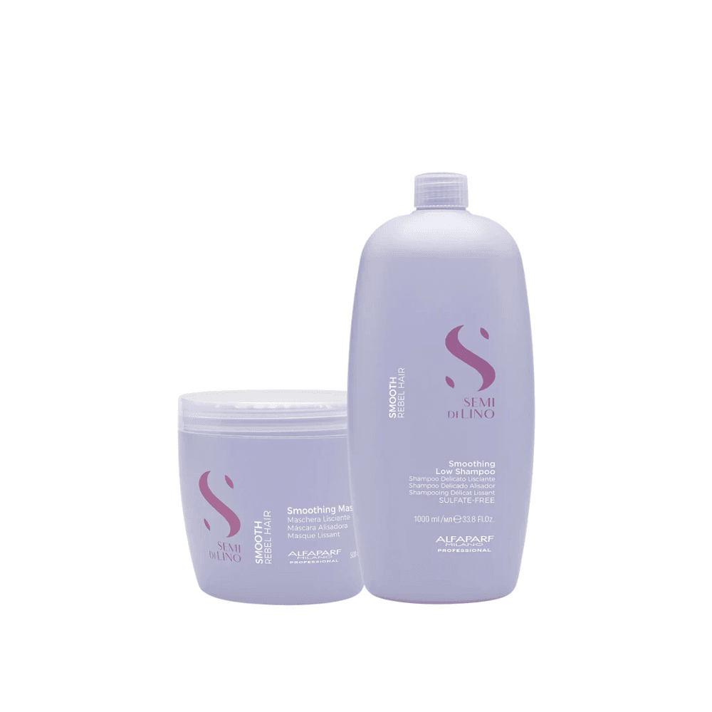 Изглаждащ шампоан и маска - Alfaparf Smoothing BIG